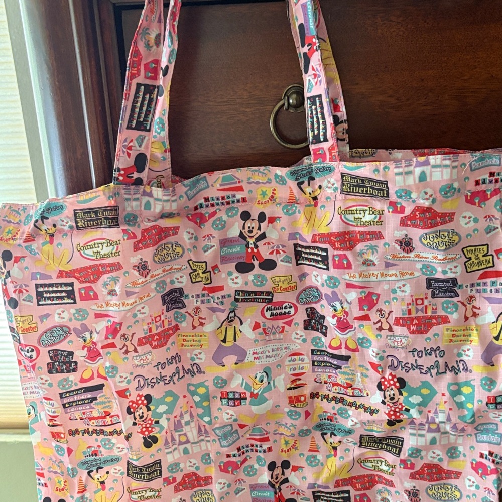 Tokyo Disneyland tote with Characters